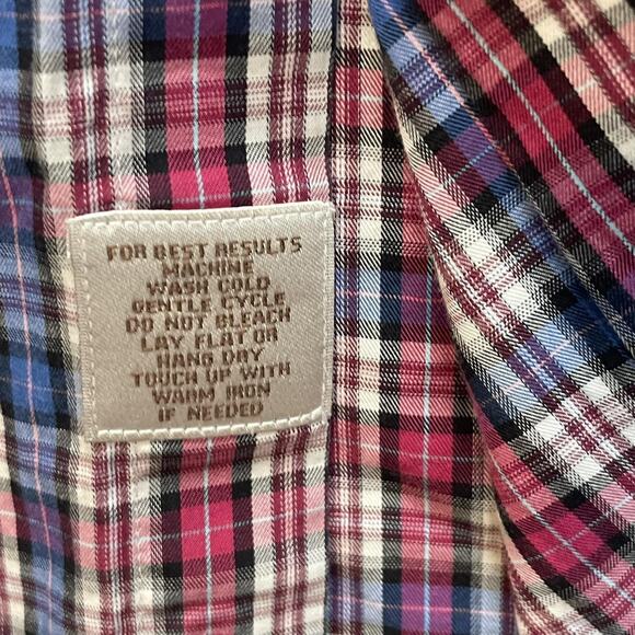 Peter Millar Shirt Mens 2XL Plaid Crown Button Down Classic Long Sleeve Casual - Picture 7 of 10